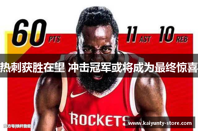 热刺获胜在望 冲击冠军或将成为最终惊喜